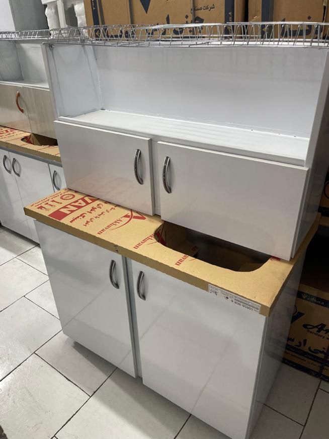 کابینت فلزی با درب MDF|مصالح و تجهیزات ساختمان|کرج, ساسانی (قلمستان)|دیوار