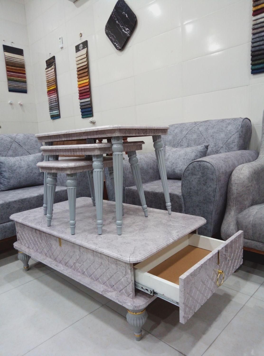 میز جلو مبلی کشودار|مبلمان خانگی و میز عسلی|لار, |دیوار