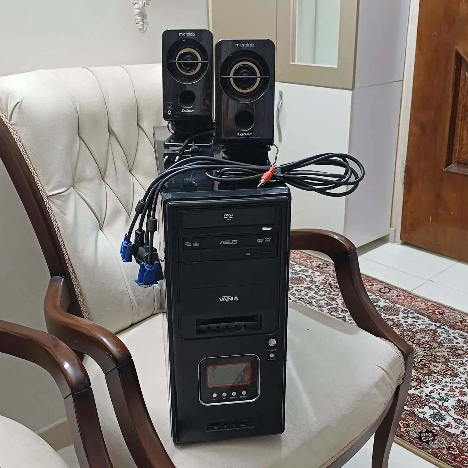 سیستم به همراه 2 باند و موس و کیبورد  و 2 دسته|رایانه رومیزی|تهران, آذربایجان|دیوار