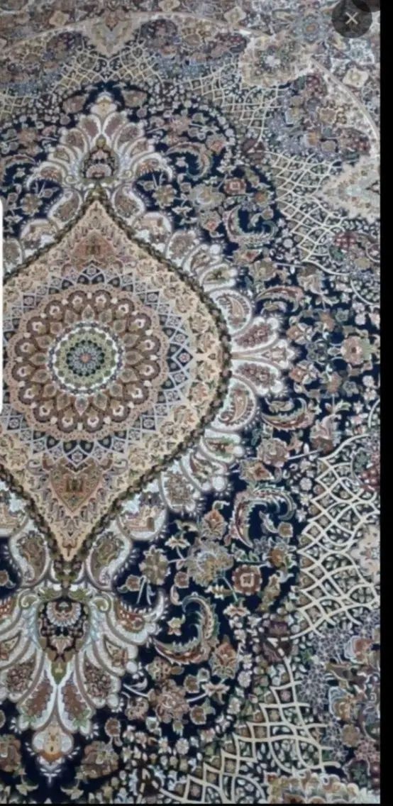 دوعدد روفرشی ۶متری طرح فرش مخمل کاملا نو|روفرشی|الوند, |دیوار