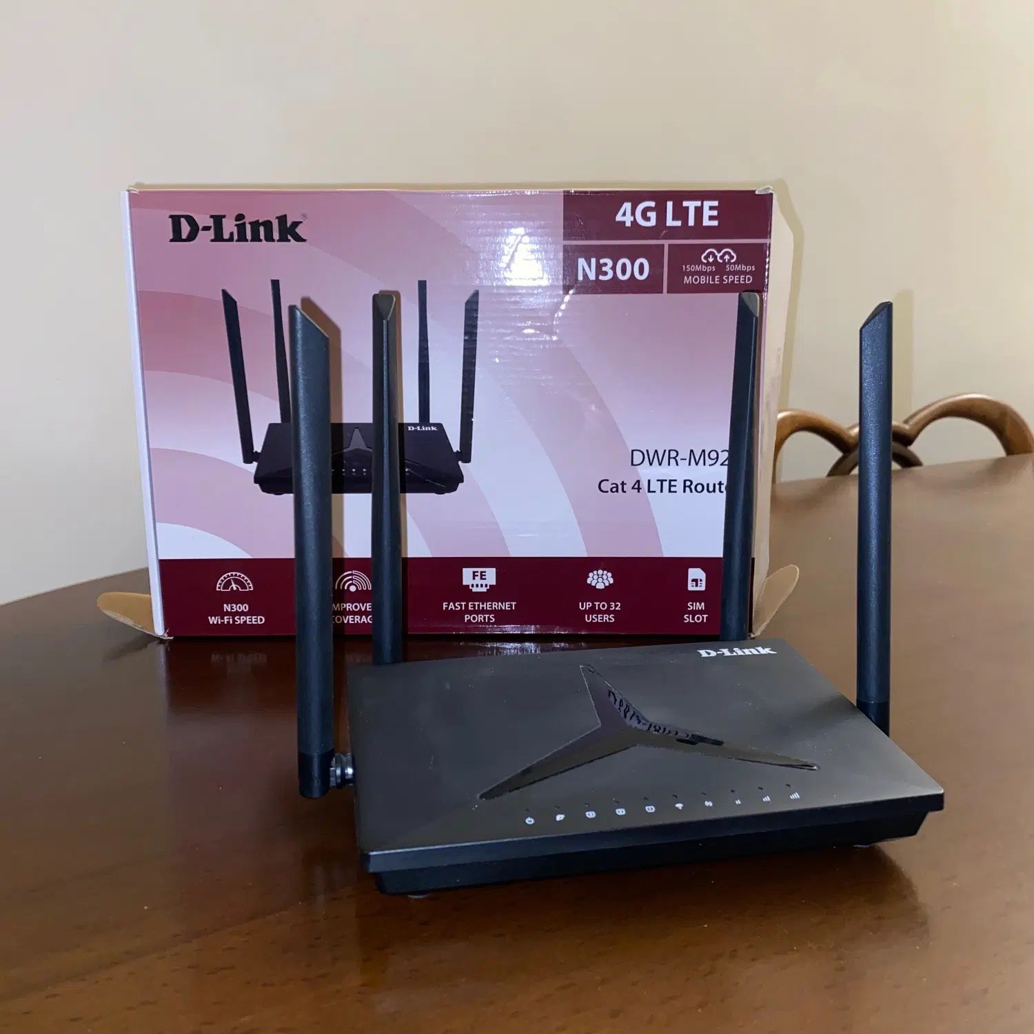 مودم روتر LTE 4G N300 بی‌سیم دی لینک مدل DWR-M920|مودم و تجهیزات شبکه|تهران, صاحبقرانیه|دیوار