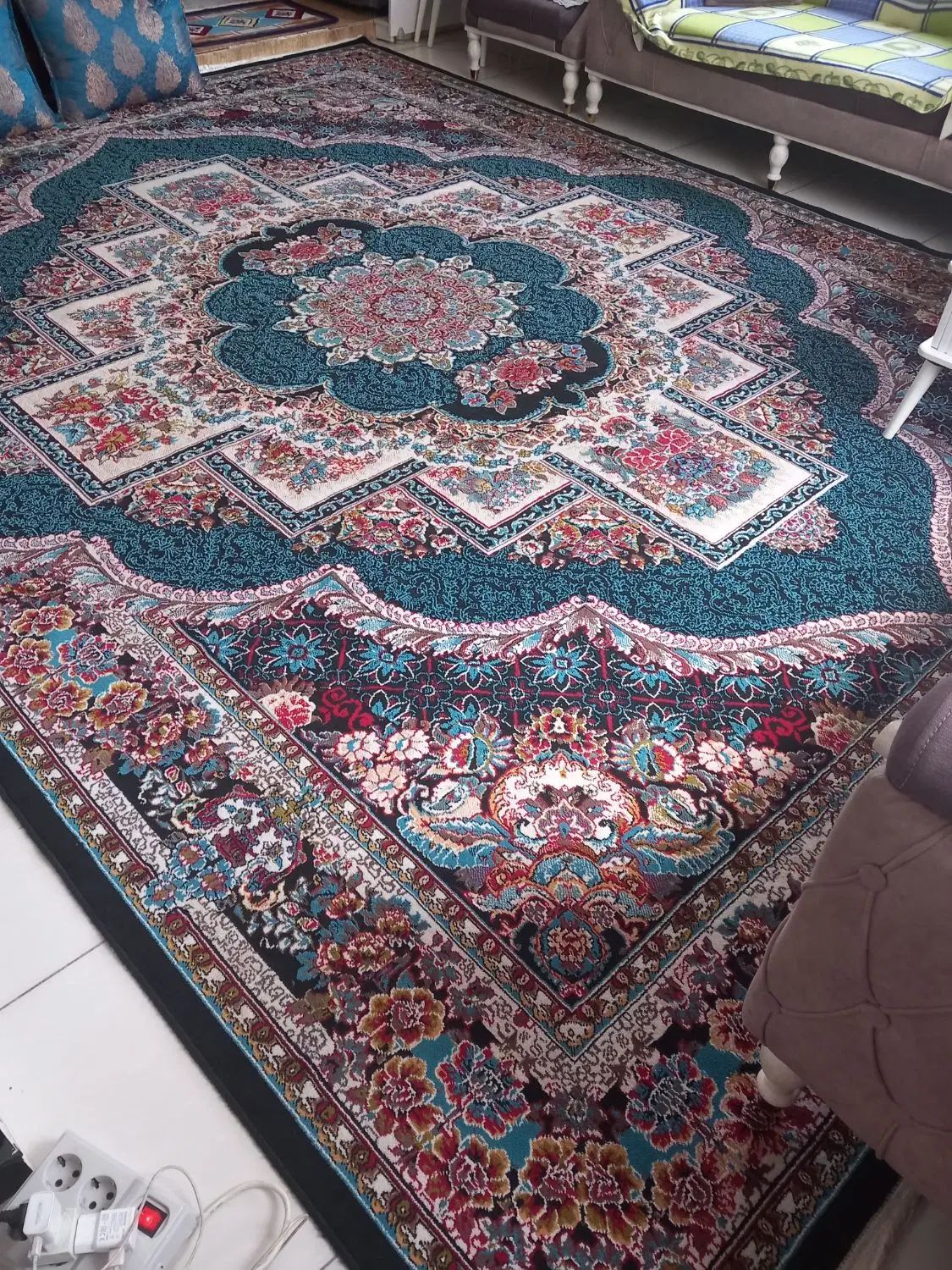 یک‌عددفرش‌۱۲متری‌سالم|فرش|کرج, گلشهر|دیوار