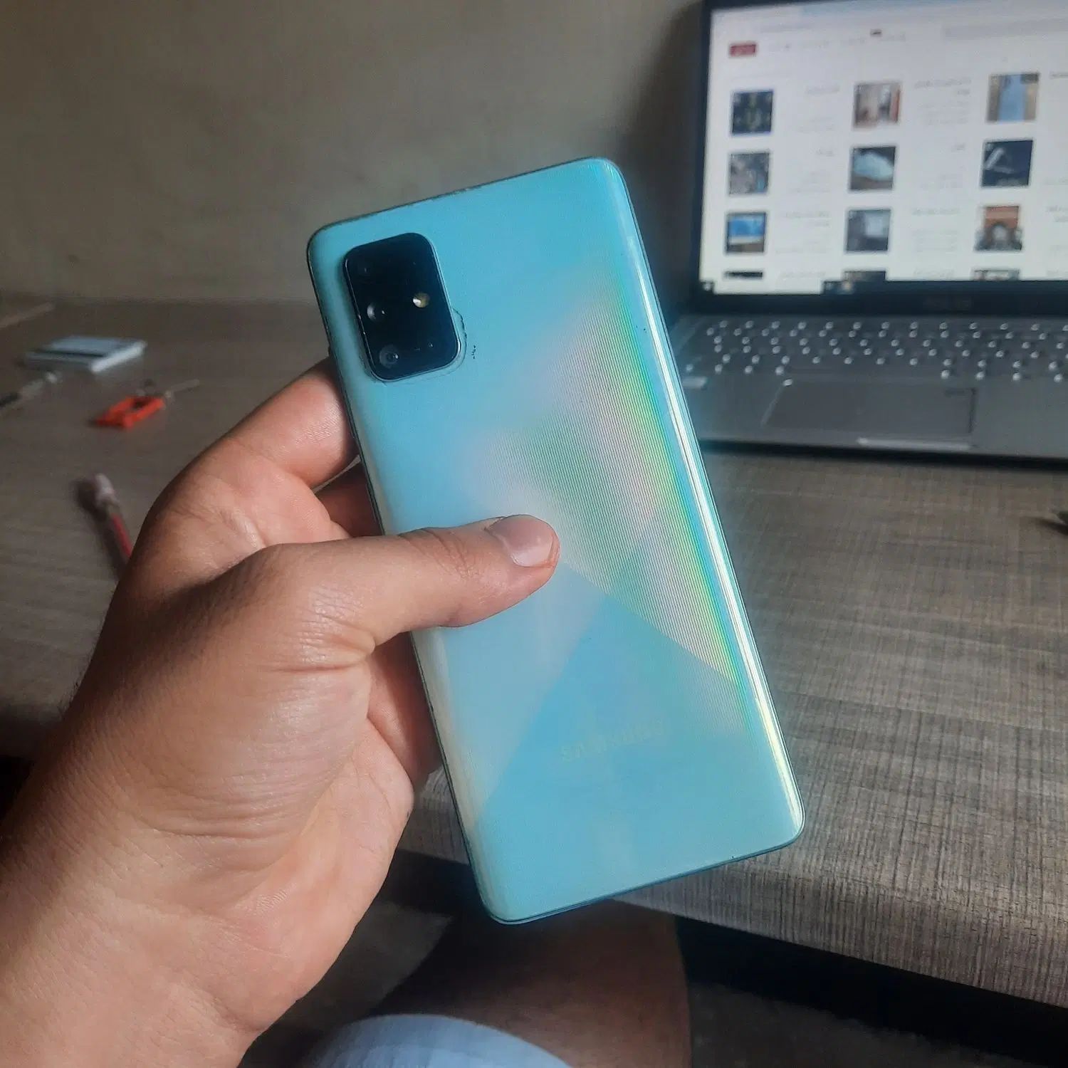سامسونگ Galaxy A71 با حافظهٔ ۱۲۸ گیگابایت|موبایل|تهران, مرزداران|دیوار