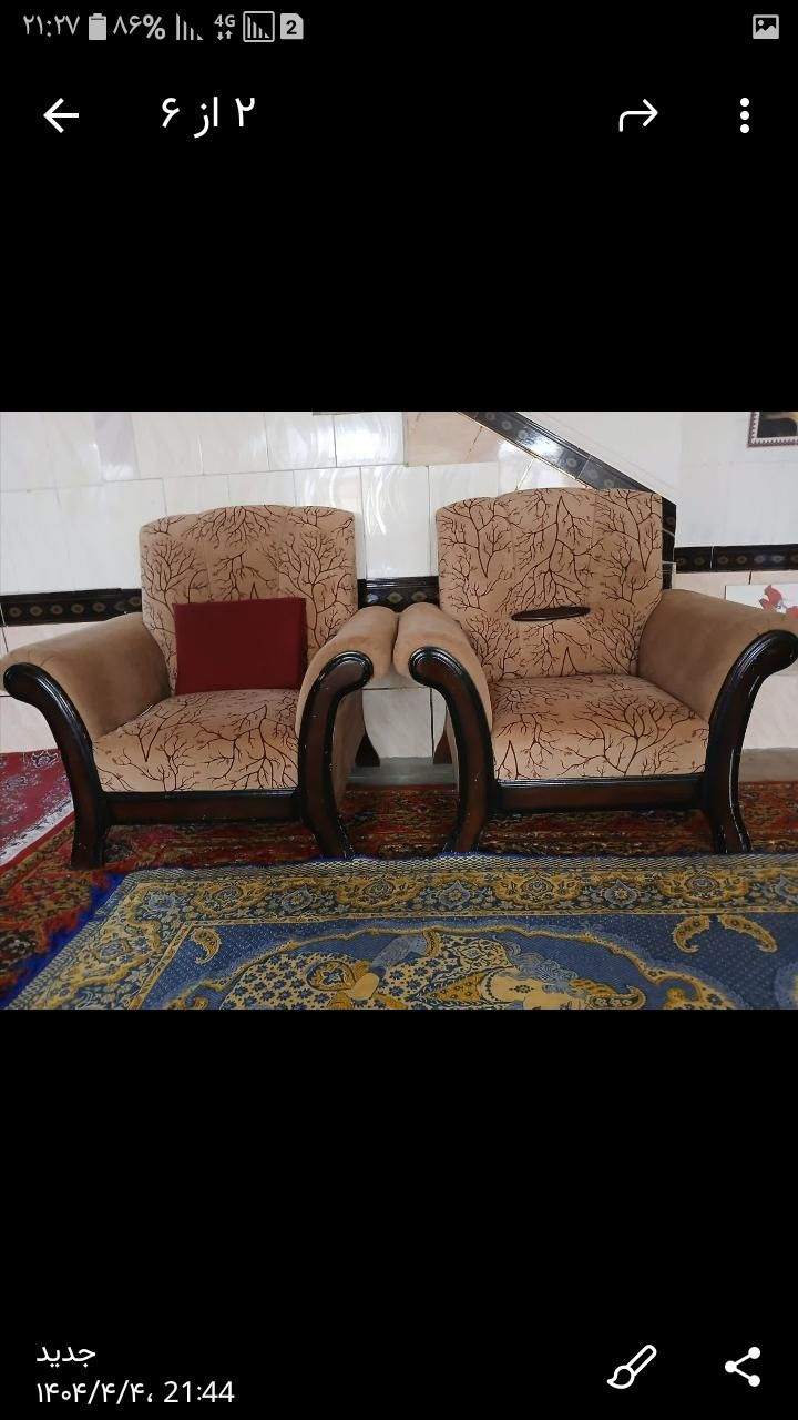 مبل ۷نفره|مبلمان خانگی و میز عسلی|فسا, |دیوار
