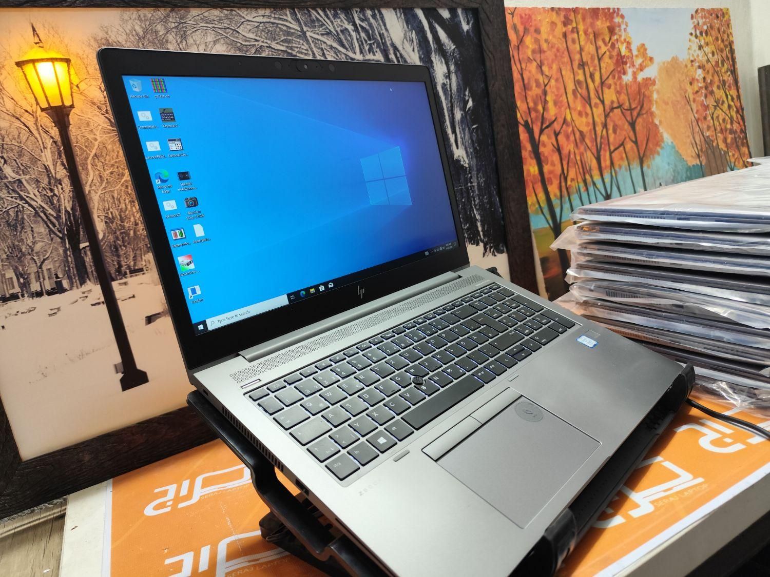 لپتاپ غول گرافیکیhp zbook g6 رم ۳۲ گرافیک۴ گیگ|رایانه همراه|شیراز, شهرک سراج‎|دیوار