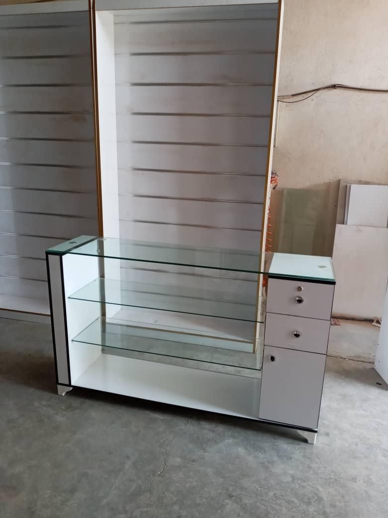 دکور قفسه پیشخوان رگال کانترداروخانه و مغازه ها|فروشگاه و مغازه|رباط‌کریم, |دیوار