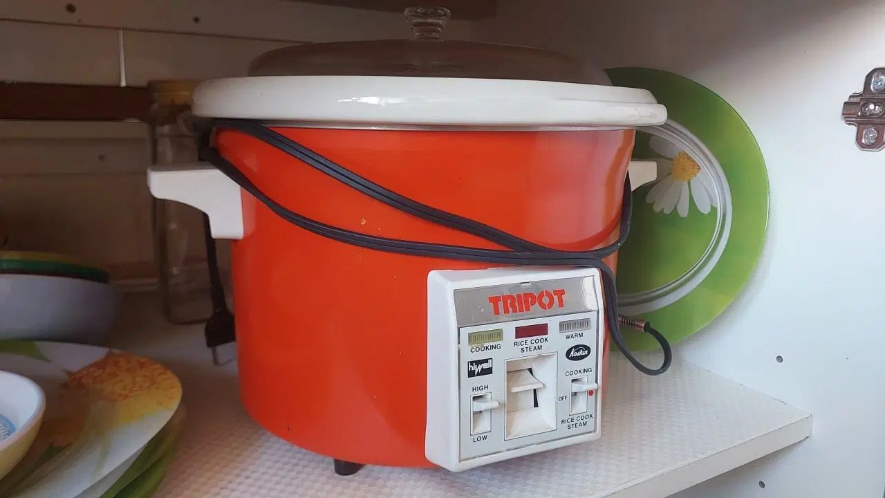 آرام پز، بخارپز و پلوپز  برند TRIPOT ساخت ژاپن|اجاق گاز و لوازم برقی پخت‌وپز|تهران, ونک|دیوار