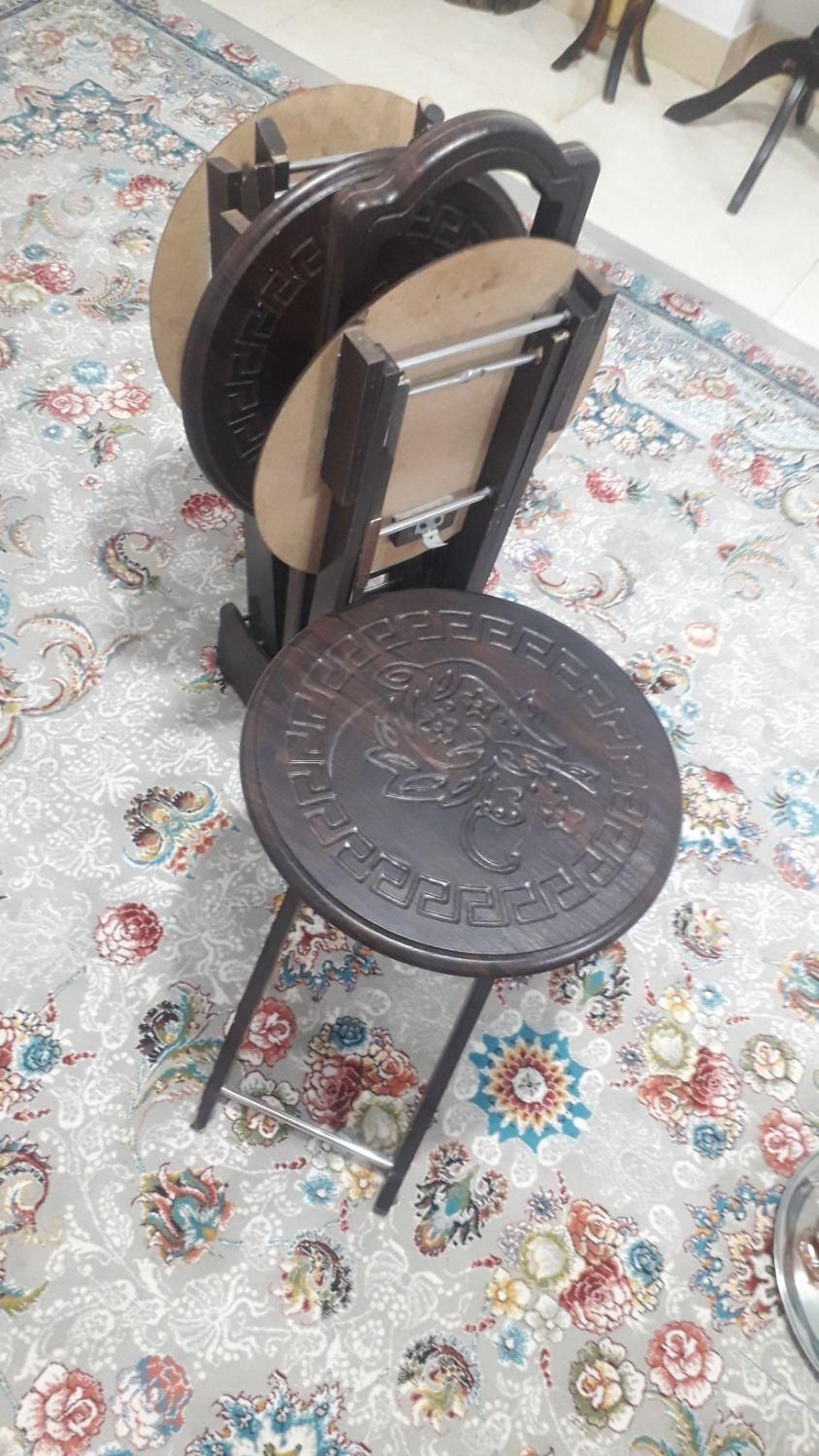 میز عسلی تاشو|مبلمان خانگی و میز عسلی|کرج, منظریه|دیوار
