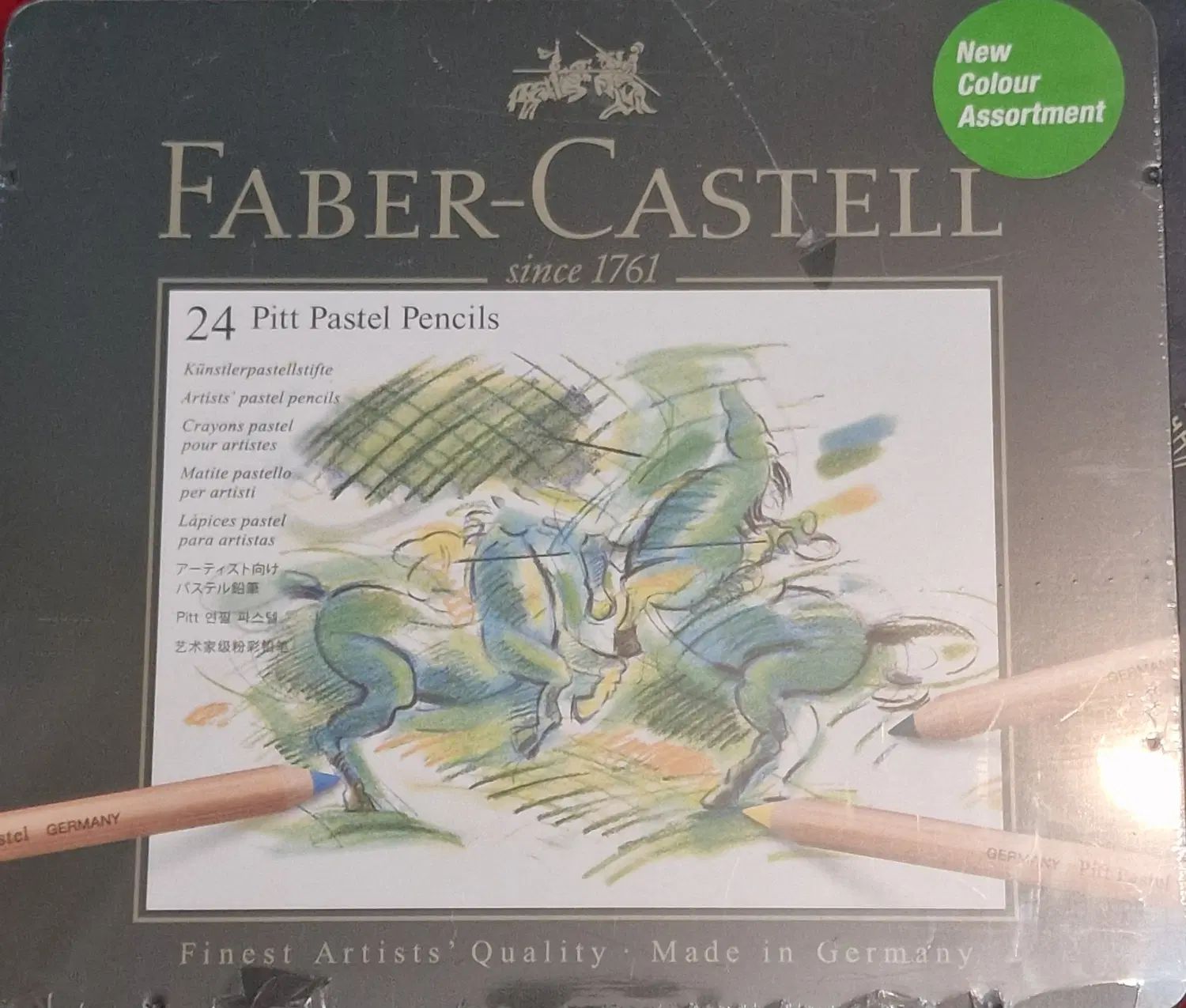 مداد پاستل 24 رنگ فابر کاستل مدل pitt pastel|لوازم التحریر|تهران, سهروردی|دیوار
