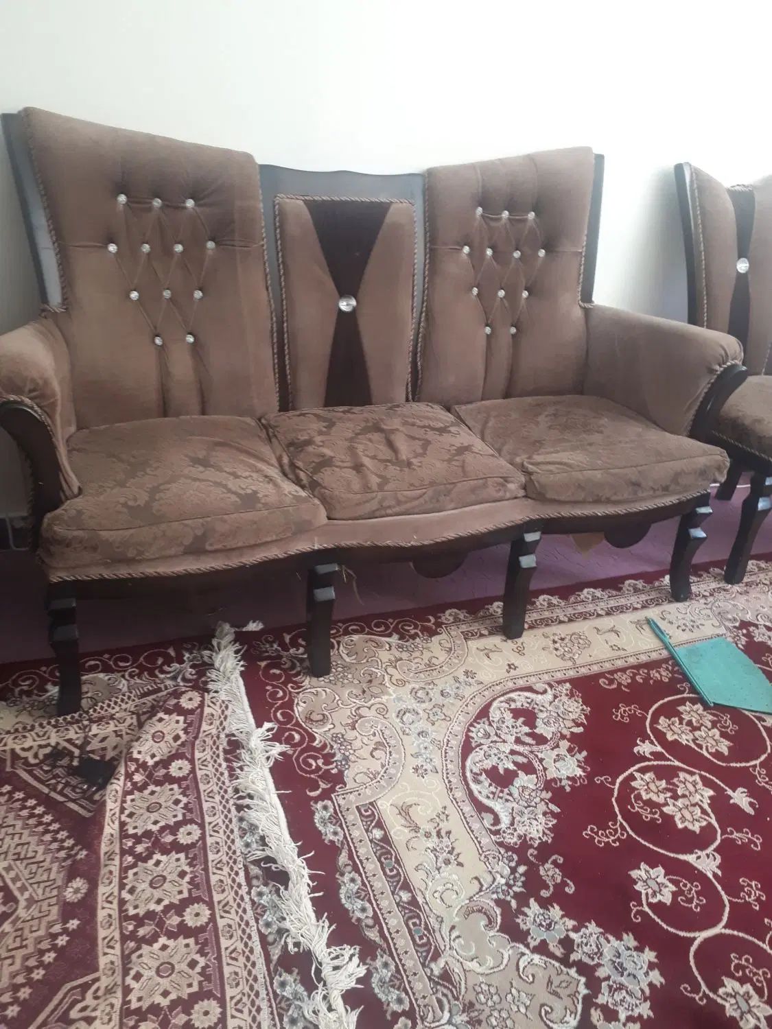 مبل 9 نفره|مبلمان خانگی و میز عسلی|اصفهان, باتون|دیوار