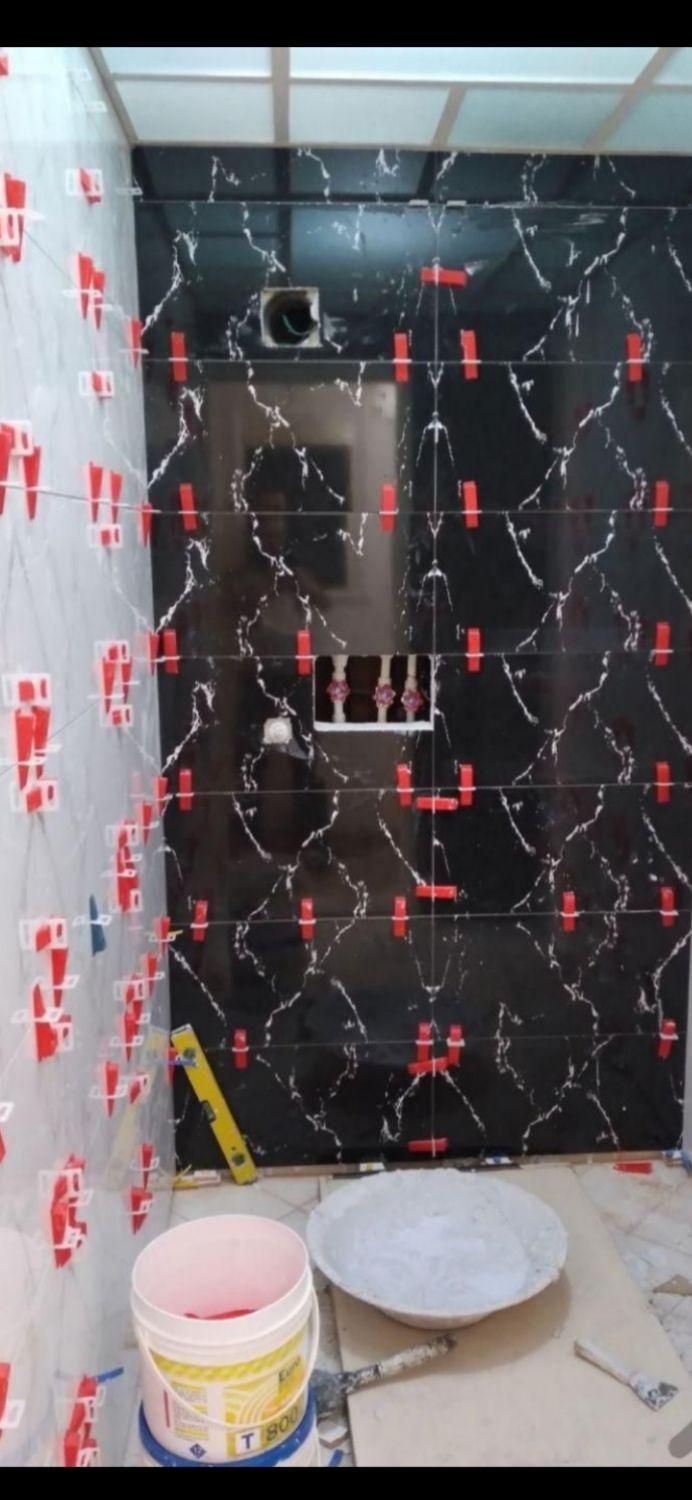 کاشی موزیک سرامیک سیمان کاری آجر چینی تخریب|خدمات پیشه و مهارت|اردبیل, |دیوار