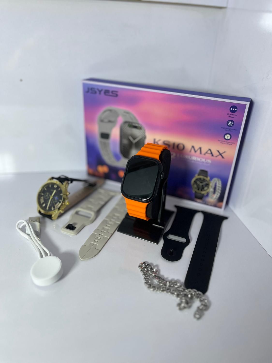 ساعت هوشمند اپل واچ ks10 max|ساعت|تبریز, |دیوار