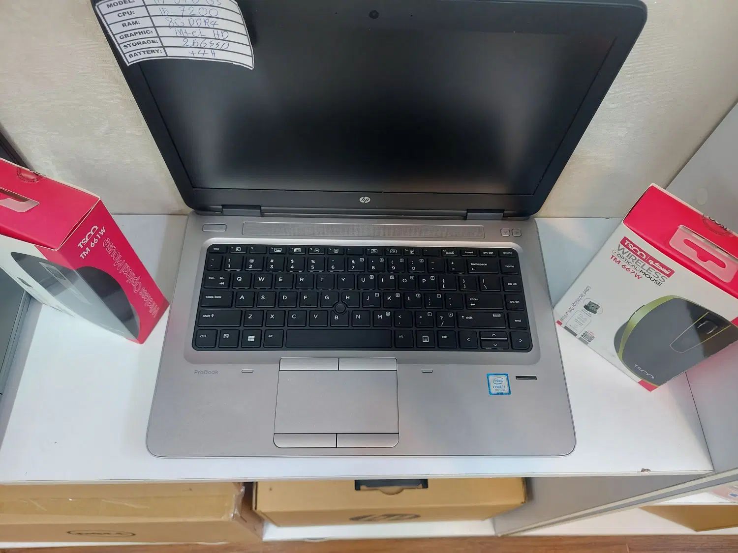 لپتاپcore i5نسل7رم16ddr4  کاملانوباکارتن‌هاردssd|رایانه همراه|تهران, پونک|دیوار