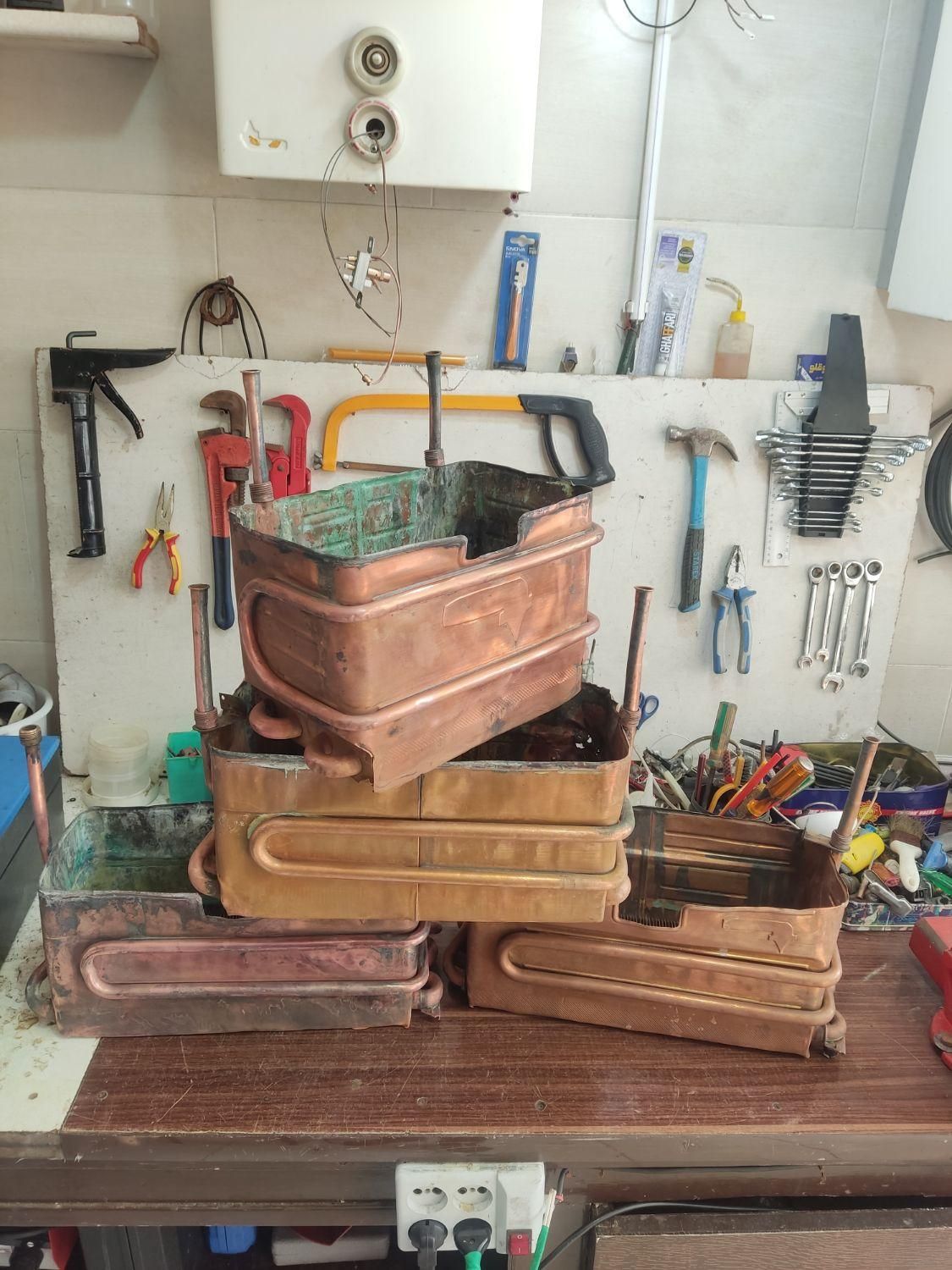 جوشکاری مبدل ابگرمکن۳۱۱۵و۳۱۱۸ پکیج|آبگرمکن، پکیج، شوفاژ|فولادشهر, B7|دیوار