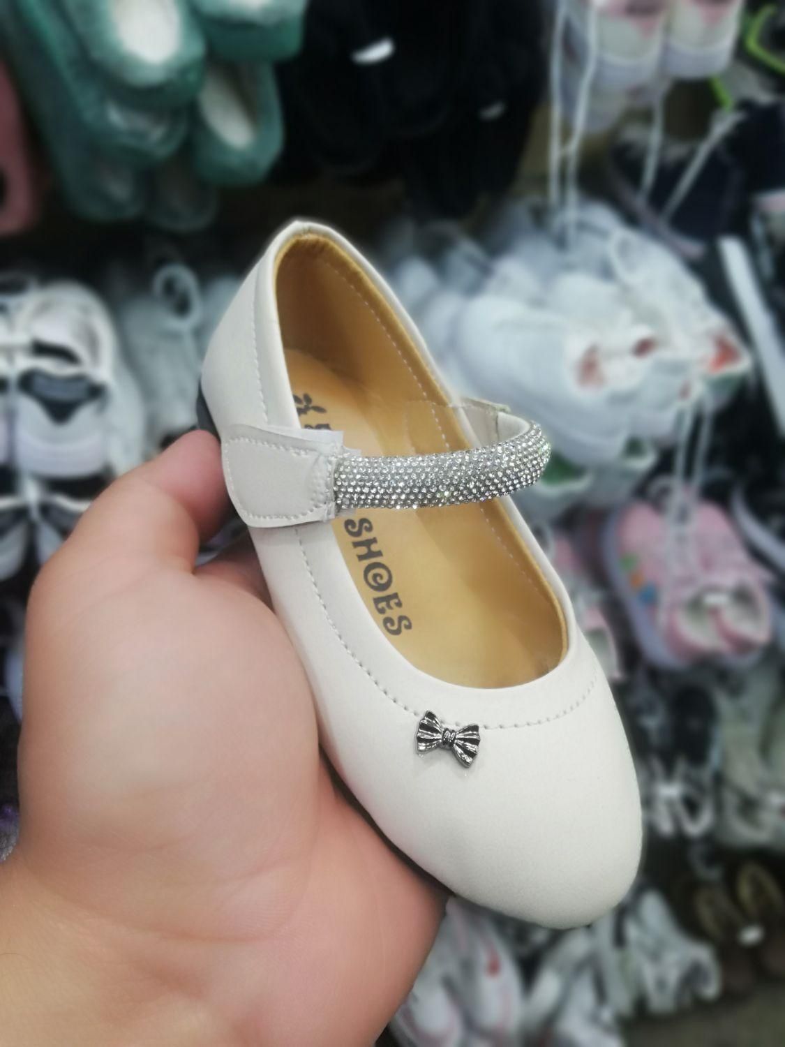 کفش مجلسی دخترانه پاپیون نگین 2 رنگ سایز 25 تا 31|کفش و لباس بچه|شیراز, سینما سعدی|دیوار