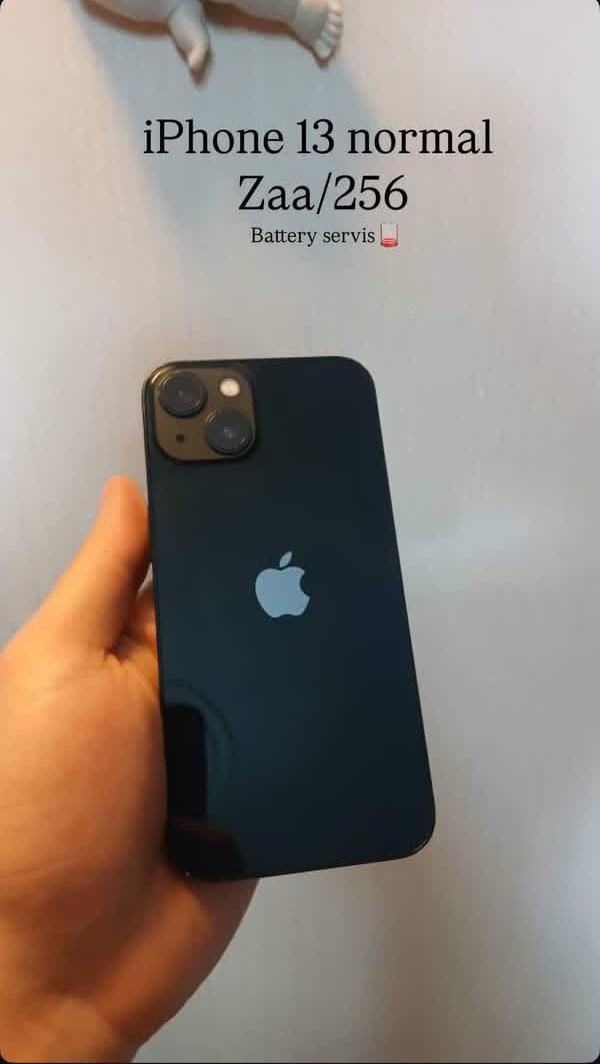 اپل iPhone 13 با حافظهٔ ۲۵۶ گیگابایت|موبایل|رشت, معلم|دیوار