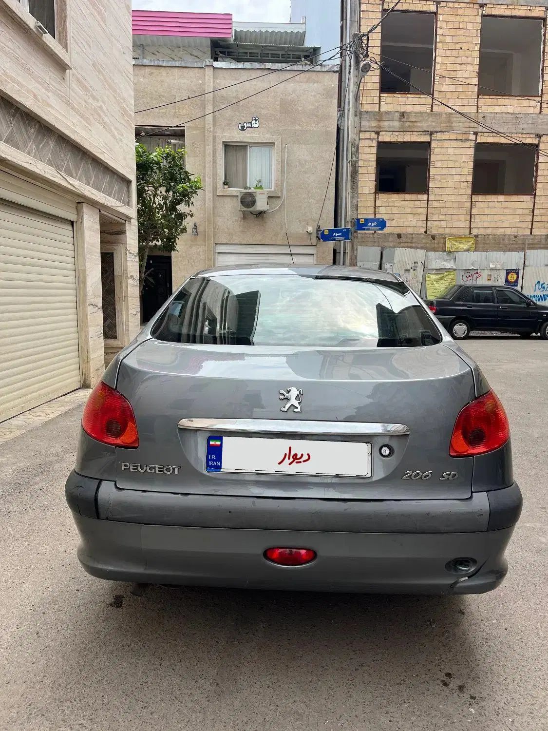 فروش خودرو ۲۰۶ v8 SD|خودرو سواری و وانت|رشت, جهاد|دیوار