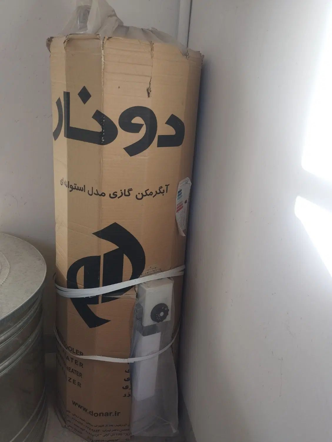 فروش یکدستگاه آبگرمکن استوانه ای دونار خزر|آبگرمکن، پکیج، شوفاژ|سمنان, |دیوار