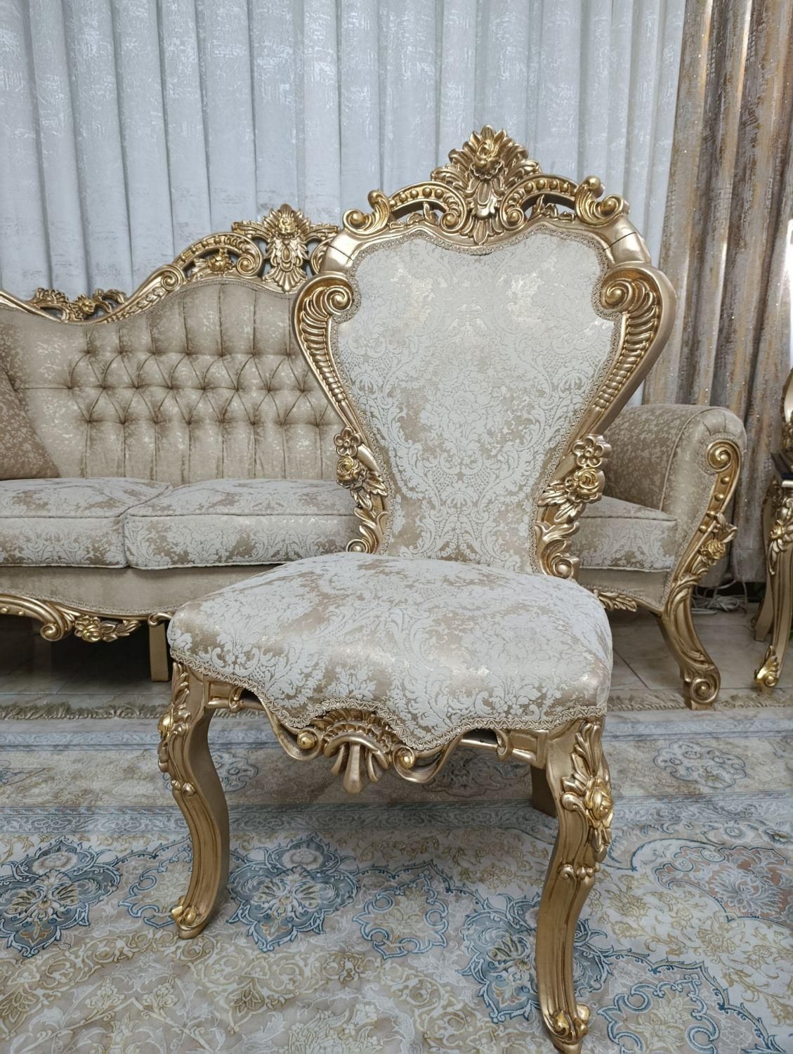 مبل ۹ نفره تمام چوب راش پرمنبت سفارشی ساز|مبلمان خانگی و میز عسلی|تهران, شهر‌زیبا|دیوار