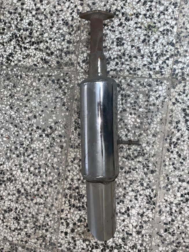 منبع اگزوز فول استیل با سایلنس در حد نو|قطعات یدکی و لوازم جانبی|مشهد, الهیه|دیوار