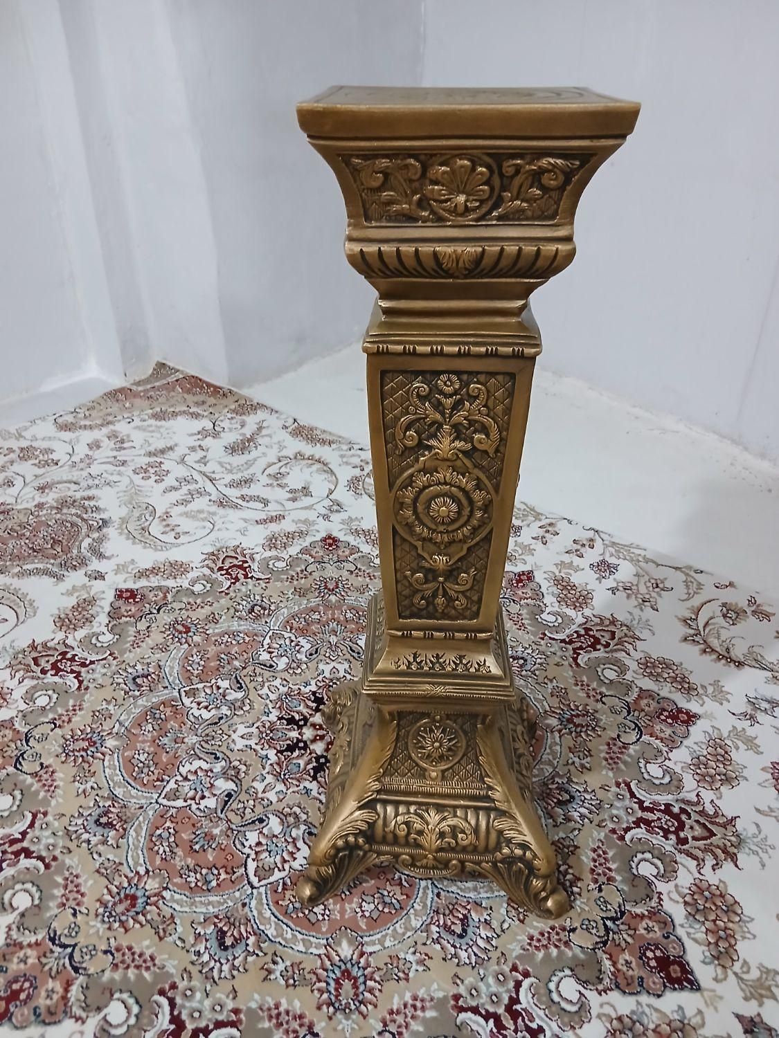 ستون تزیینی تمام چدن نفیس کنارسالنی|مجسمه، تندیس، ماکت|کرمانشاه, |دیوار