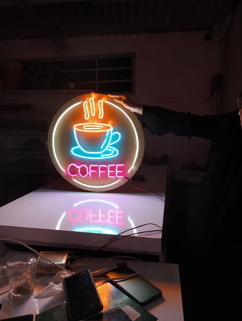 تابلو ال ای دی و نئون لوگو دار ..|فروشگاه و مغازه|بندرعباس, |دیوار