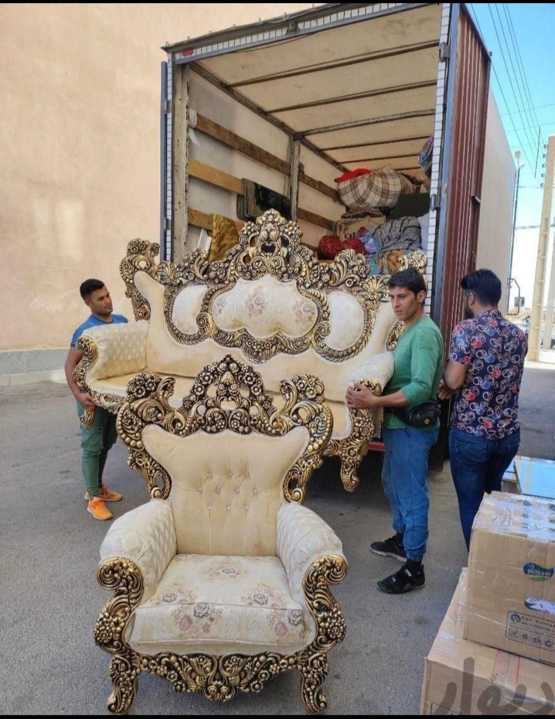 باربری کاشان اثاثکشی منزل حمل یخچال ساید|خدمات حمل و نقل|کاشان, گارزگاه|دیوار