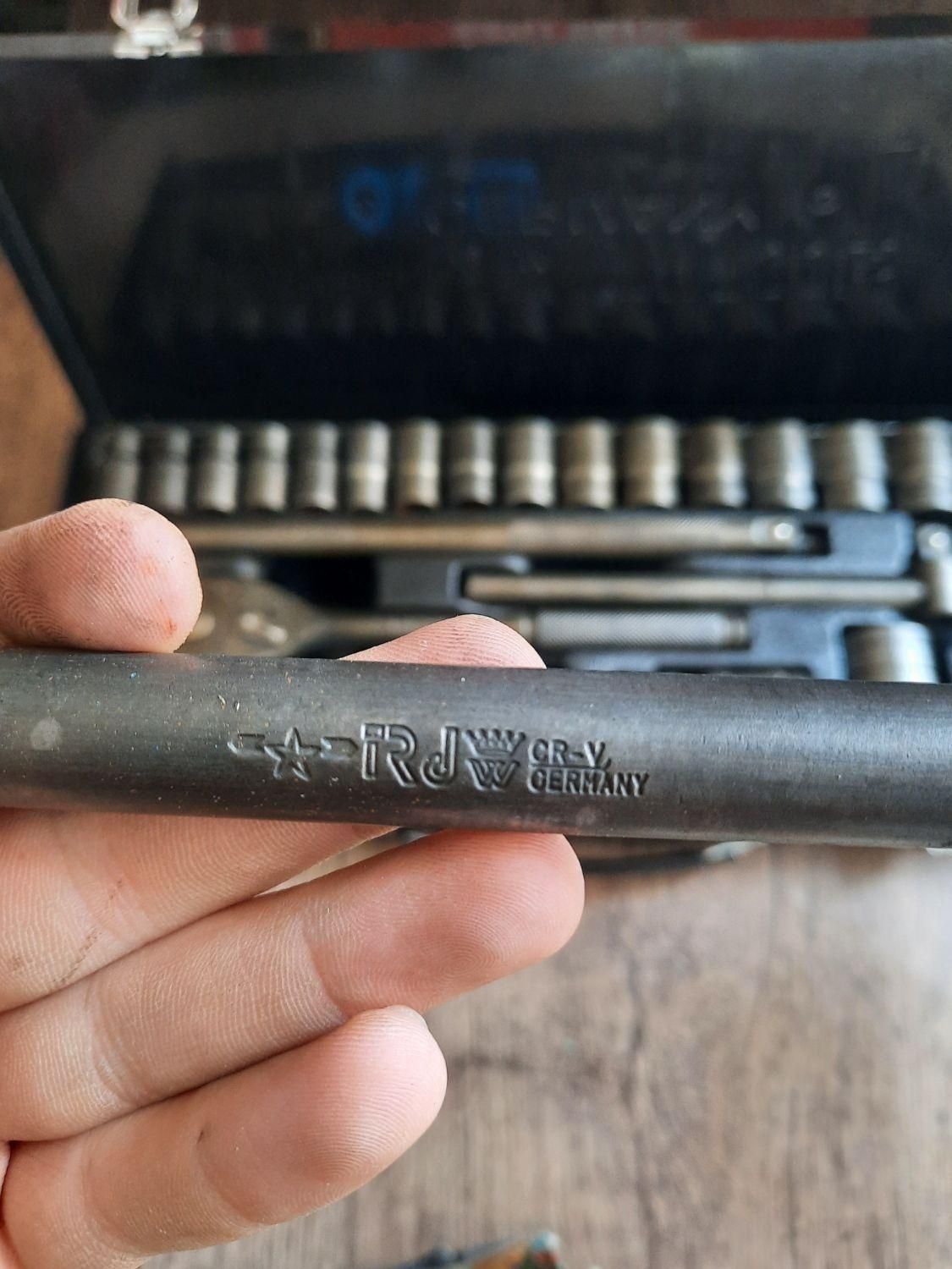 جعبه بکس آلمانی فشار قوی و آچار آمریکایی|ابزارآلات|ایلام, |دیوار