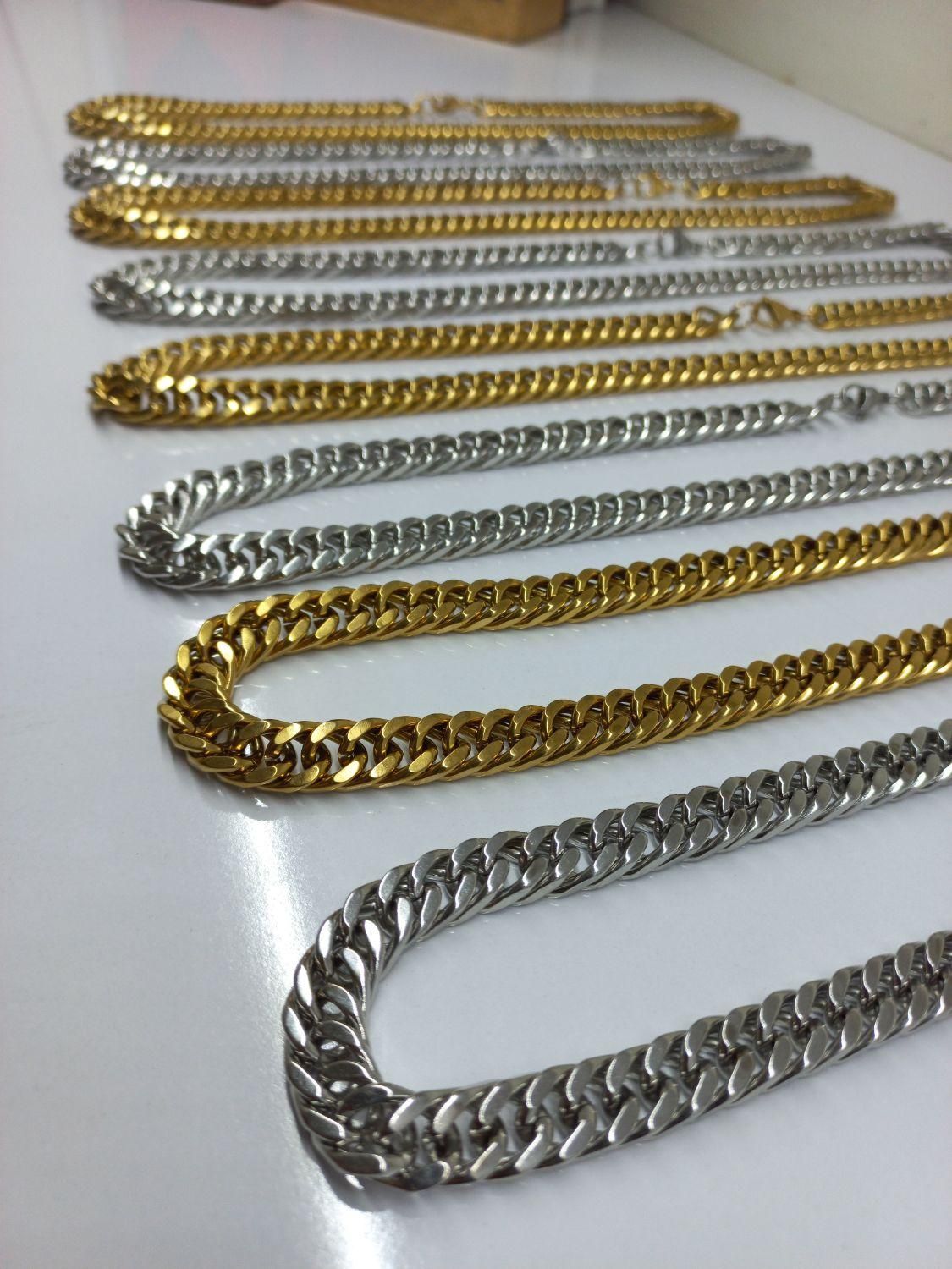 ست زنجیر دوبل استیل 316عیار مد روز با ضخامت 9M|بدلیجات|تهران, نبی اکرم|دیوار