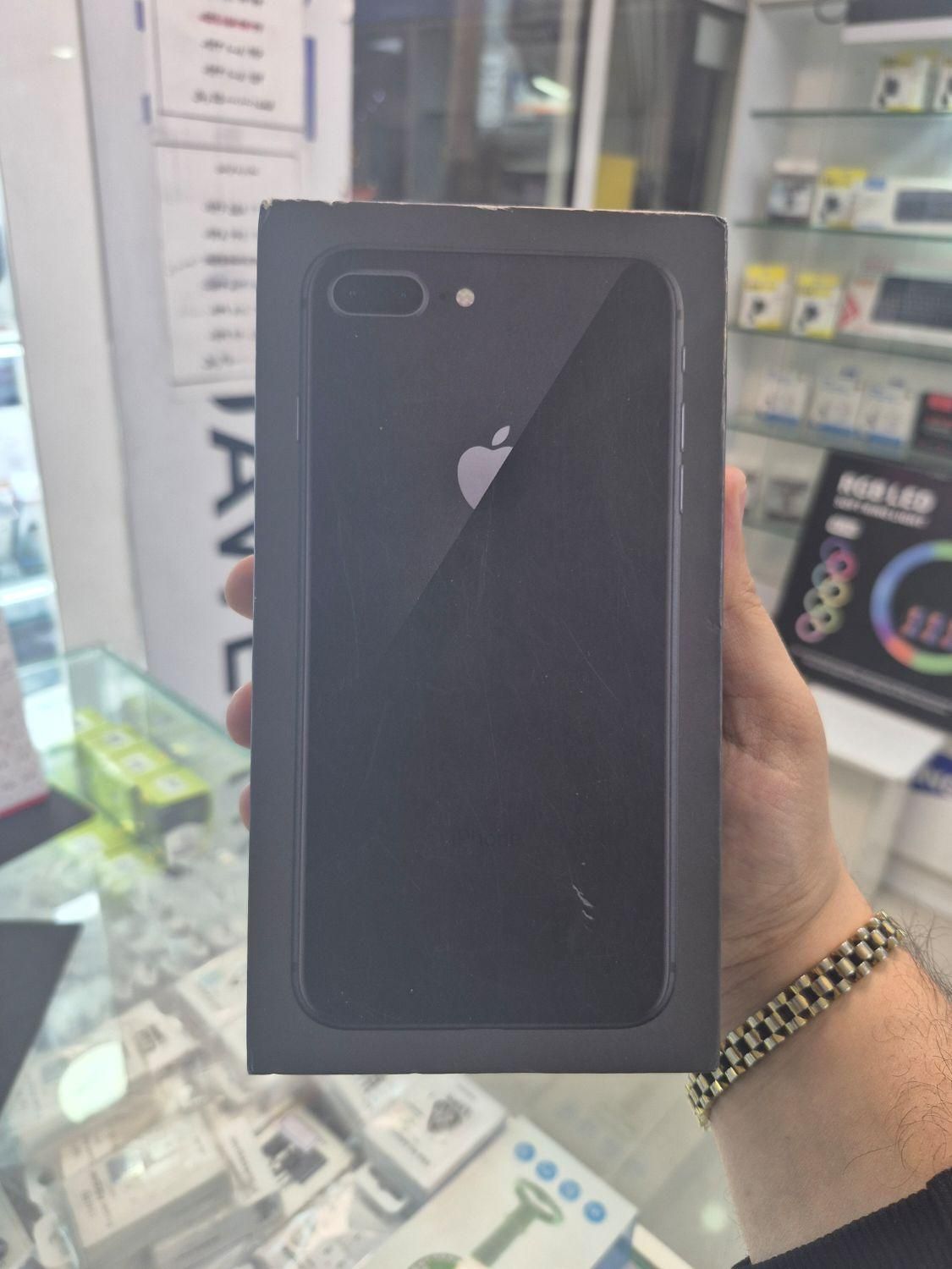 اپل آیفون ۸ پلاس مشکیiphone 8 plus apple|موبایل|تهران, افسریه|دیوار