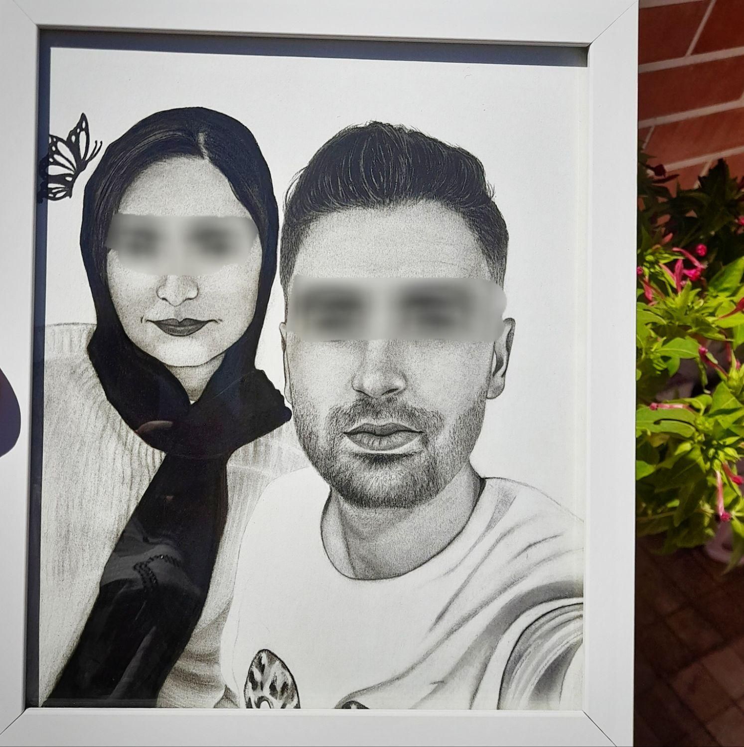 طراحی چهره با بهترین متریال|تابلو، نقاشی، عکس|نیشابور, جمهوری|دیوار