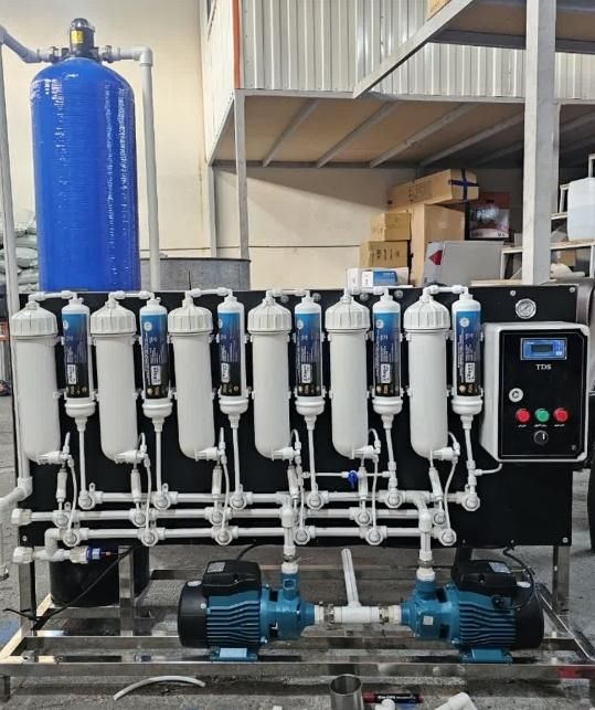 تصفیه آب نیمه صنعتی ۲۴۰۰ گالن تی دی اس۳۰۰۰|آبسردکن و تصفیه آب|رباطکریم, شهرک صنعتی نصیرآباد|دیوار