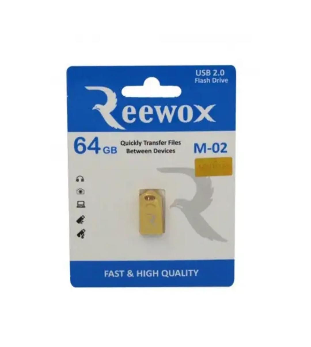 فلش 64گیگ Reewox مدل ام صفر دو تحویل در محل|لوازم جانبی موبایل و تبلت|مشهد, نرگس (شهرک غرب)|دیوار