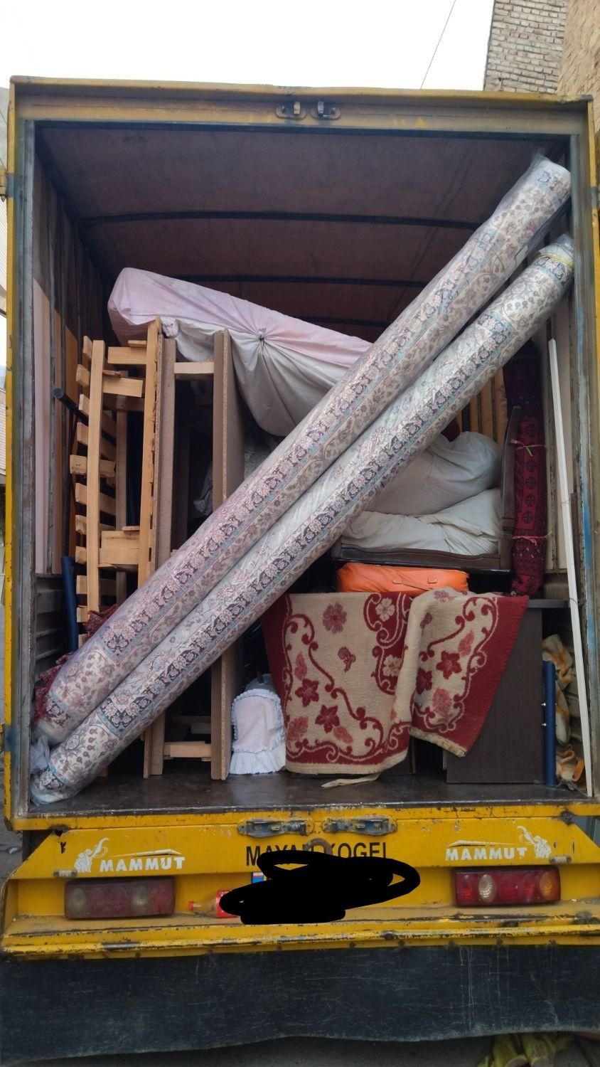 حمل اثاثیه منزل باماشین مسقف ونیسان و کارگر باربری|خدمات حمل و نقل|سبزوار, قصبه اب یمین|دیوار