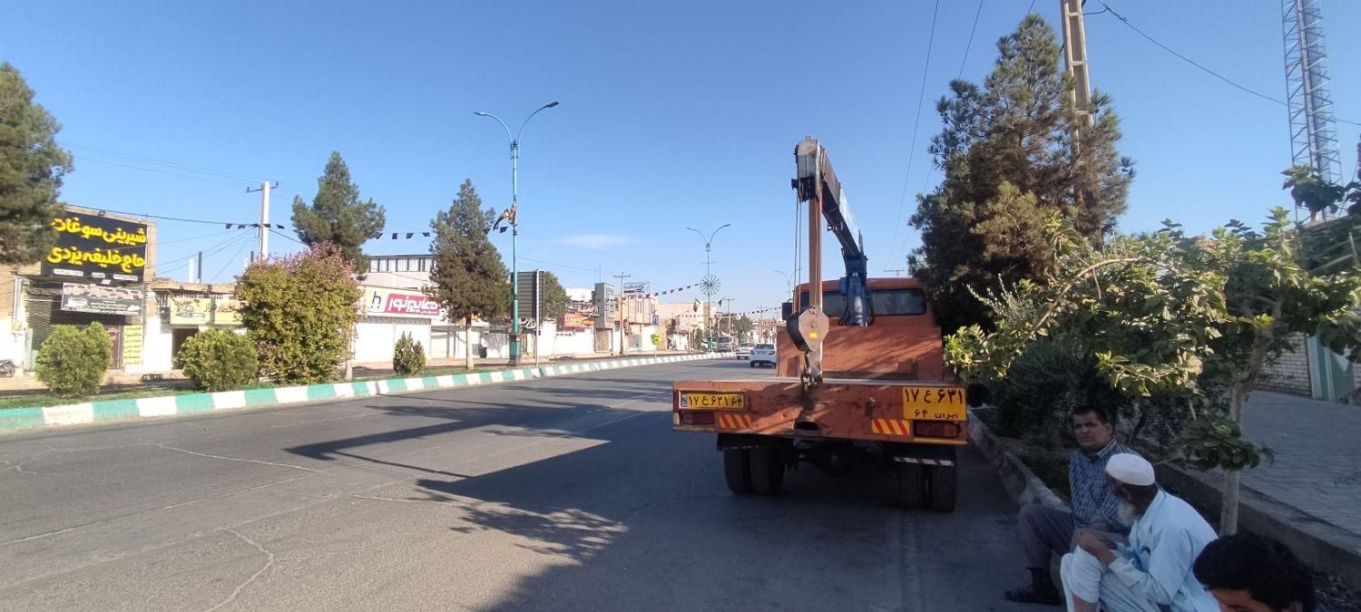 جرثقیل خاور ۶۰۸|خودرو سنگین|یزد, |دیوار