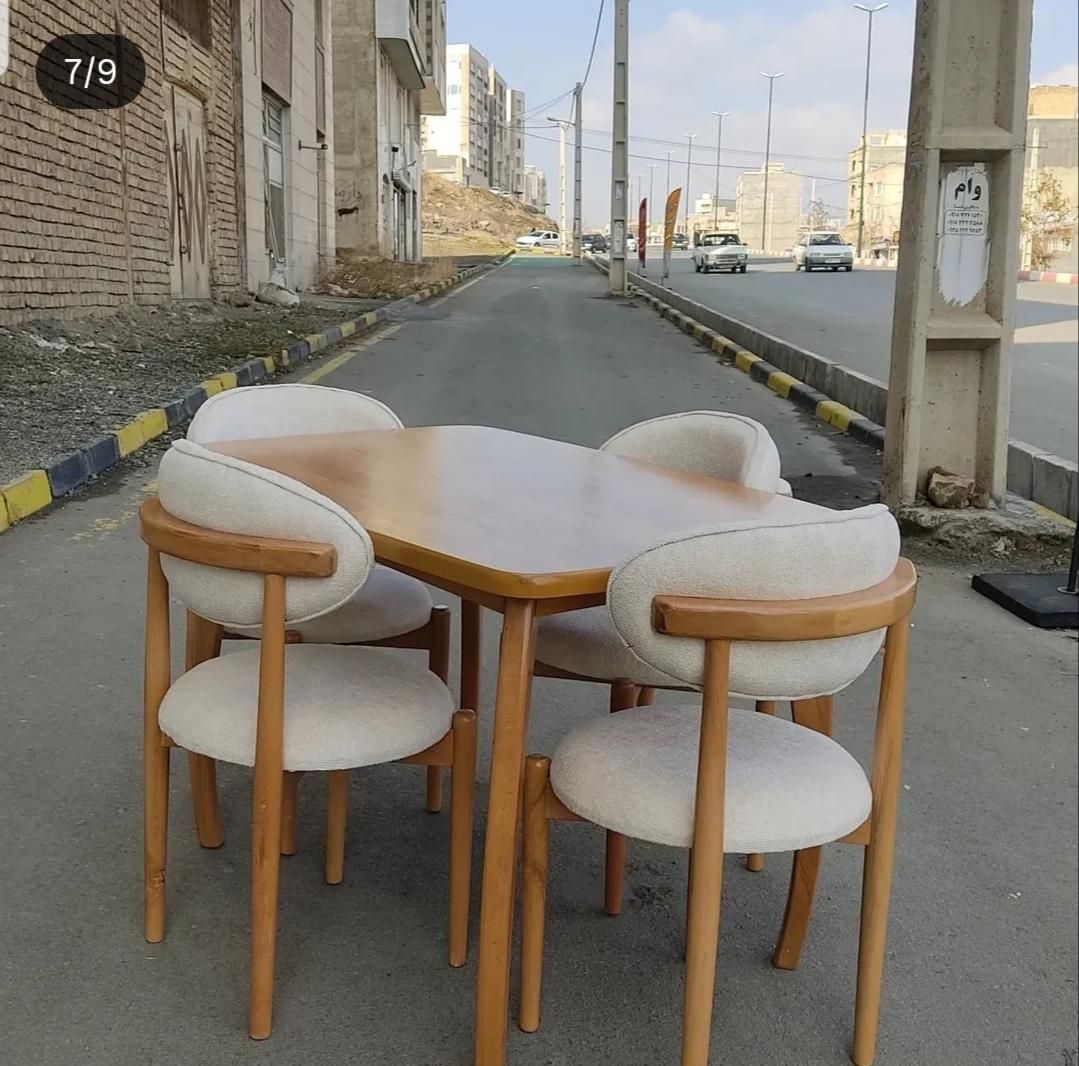 ست ۴ نفره مدل نوبل|میز و صندلی غذاخوری|سنندج, |دیوار