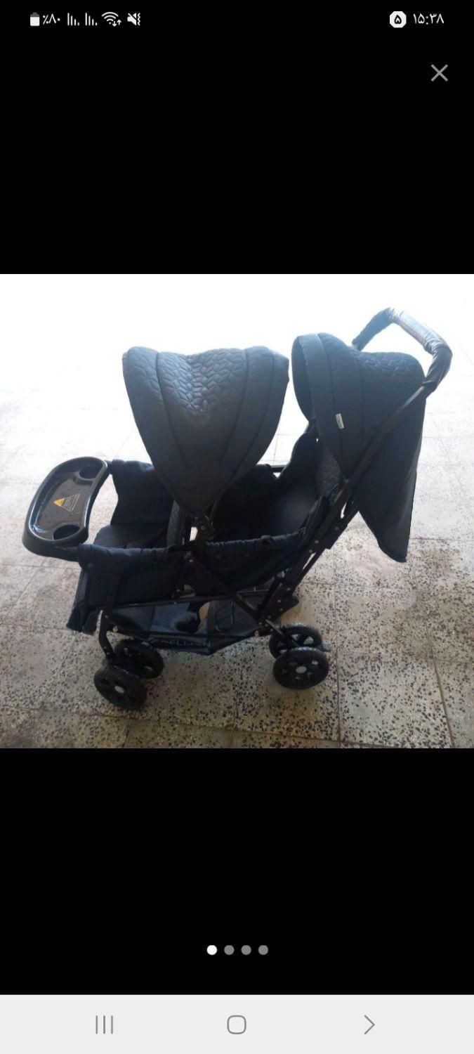 کالسکه دوقلویی مارک دلیجان|کالسکه و لوازم جانبی|سلطانیه, |دیوار