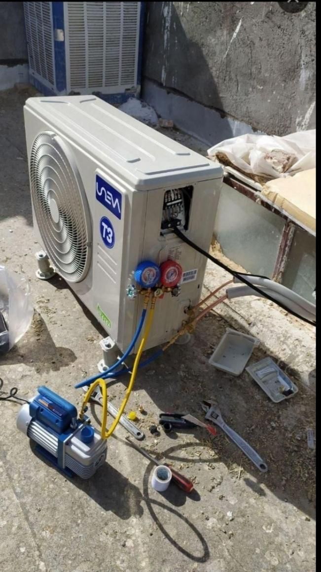 نصب اسپیلت وکولرپنجره ای وسرویس وشستشوباکاوردرمحل|خدمات پیشه و مهارت|چابهار, |دیوار