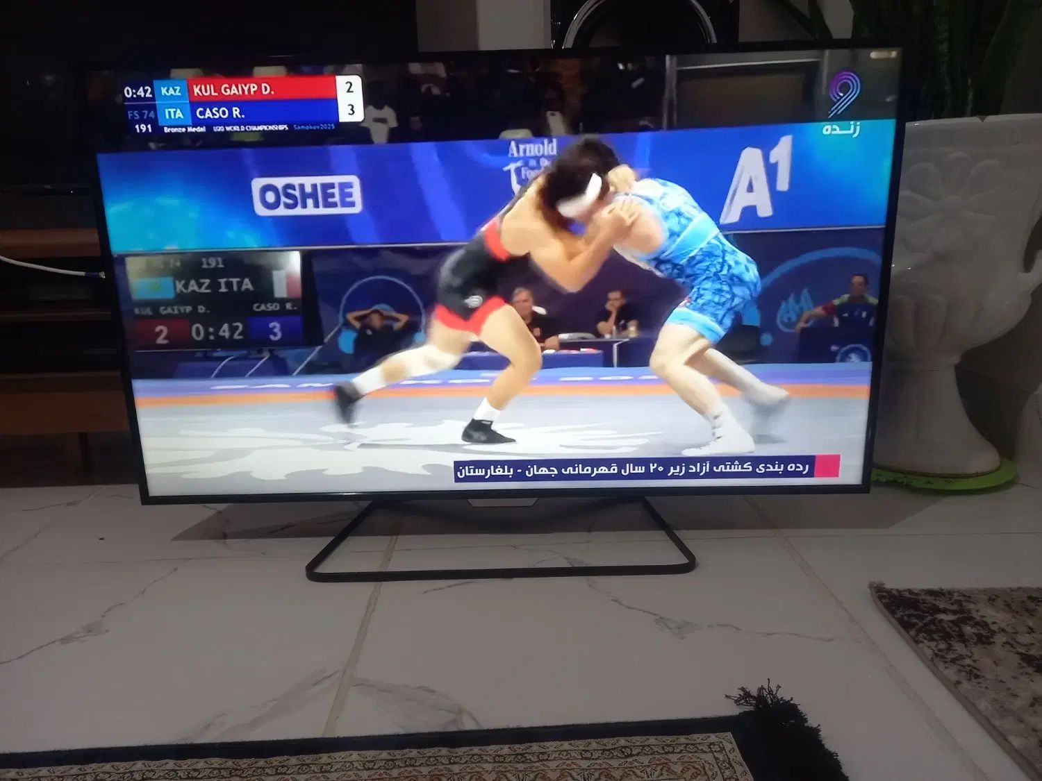 تلویزیون ال ای دی ایکس ویژن ۵۰ اینج هوشمند آندروید|تلویزیون و پروژکتور|ماکو, |دیوار