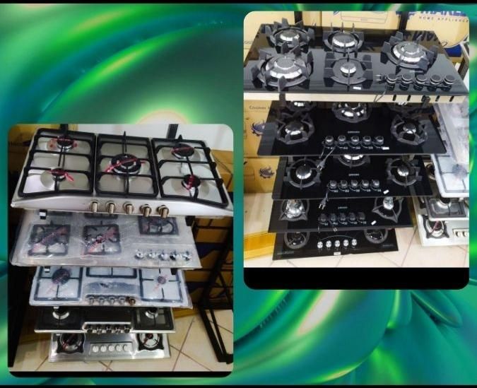 اجاق گاز صفحه شیشه استیل چدن six  مدلbw34|اجاق گاز و لوازم برقی پخت‌وپز|رشت, رشتیان|دیوار