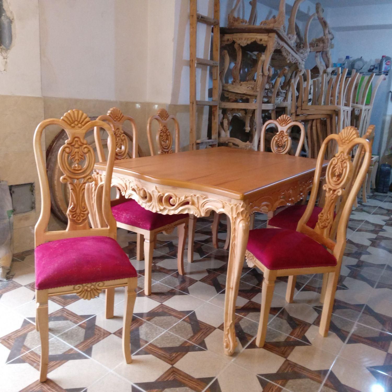 میز ناهارخوری محمدی کد ۳۵|میز و صندلی غذاخوری|تبریز, |دیوار