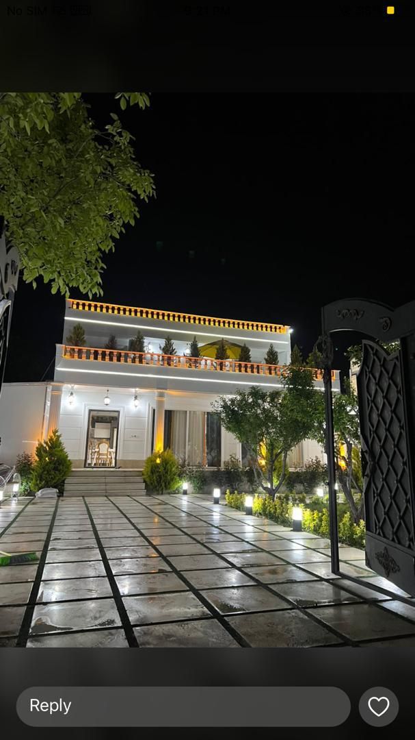 عمارت استخر داخل شیک مستقیم از مالک|اجارهٔ کوتاه‌مدت ویلا و باغ|کرج, آق تپه|دیوار