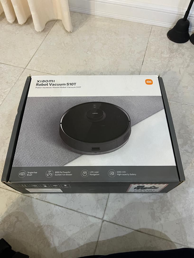 جارو رباتیک شیائومی مدل S10T|جاروبرقی، جارو شارژی، بخارشو|کردکوی, |دیوار