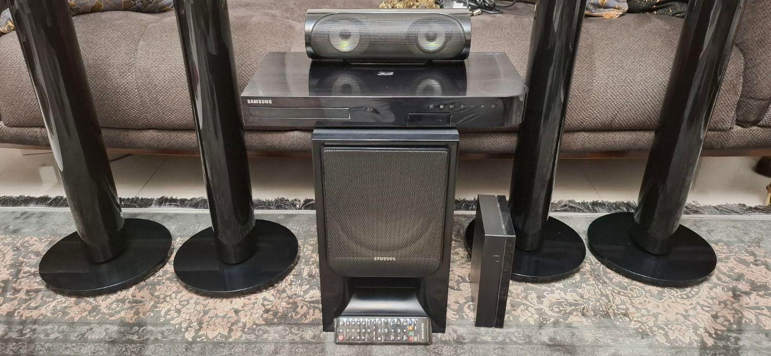 سینما خانگی سامسونگ ۱۱۰۰ وات ۳D بلوری 5550 وایرلس|سیستم صوتی خانگی|تهران, ستارخان|دیوار