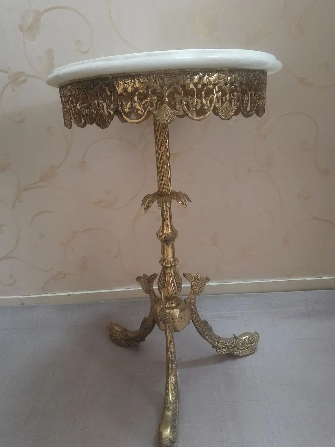 میز برنجی|مبلمان خانگی و میز عسلی|تهران, شکوفه (عبدل آباد)|دیوار