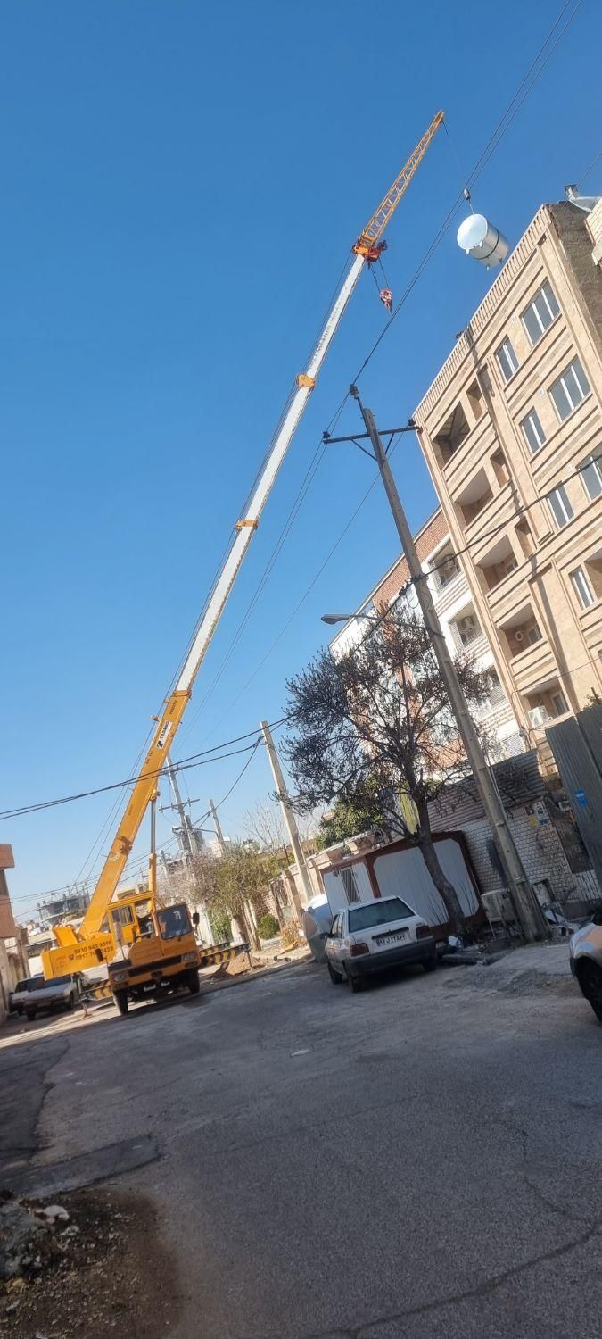 خدمات رسانی با جرثقیل|خدمات حمل و نقل|شیراز, ریشمک|دیوار