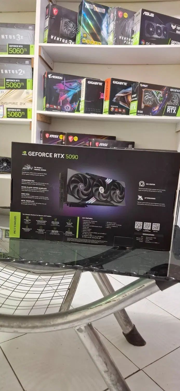 کارت گرافیک  GeForce RTX 5090 32G GAMING TRIO OC|قطعات و لوازم جانبی رایانه|تهران, سلسبیل شمالی|دیوار