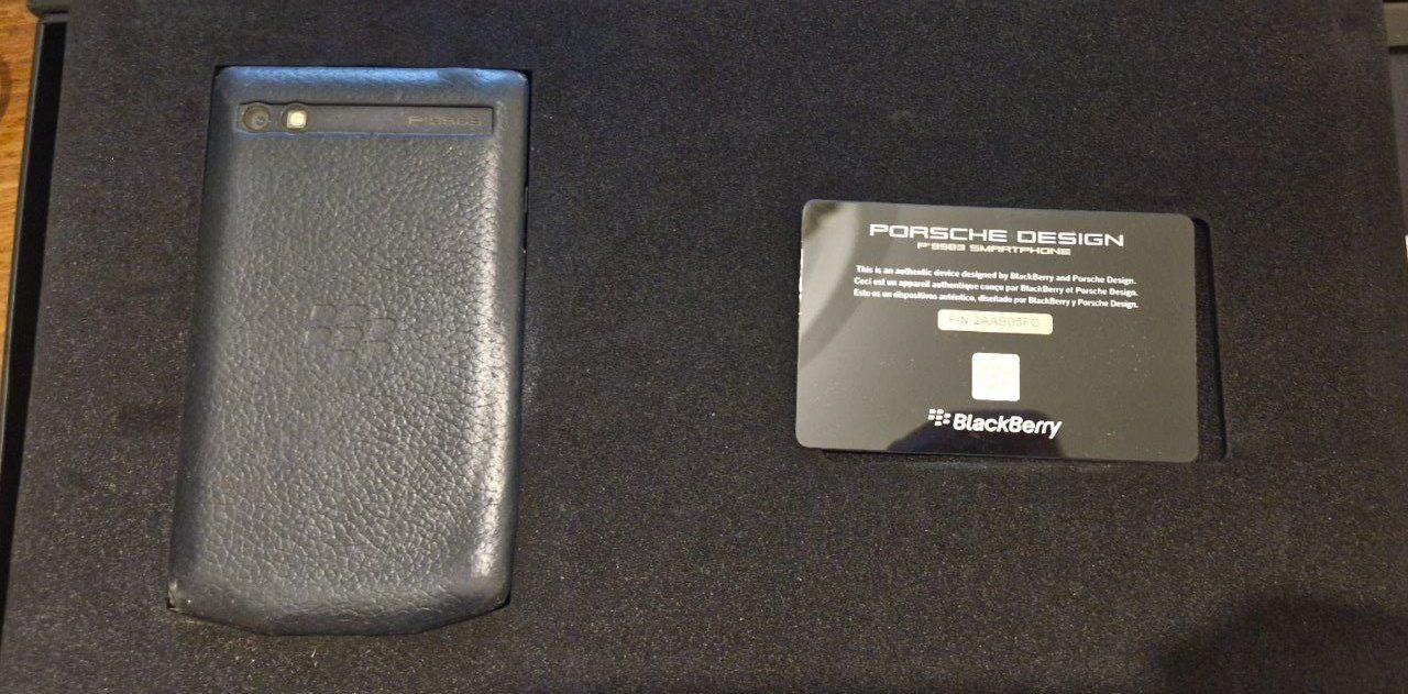 بلک‌بری Porsche Design P'9983 باحافظهٔ ۶۴ گیگابایت|موبایل|تهران, اختیاریه|دیوار