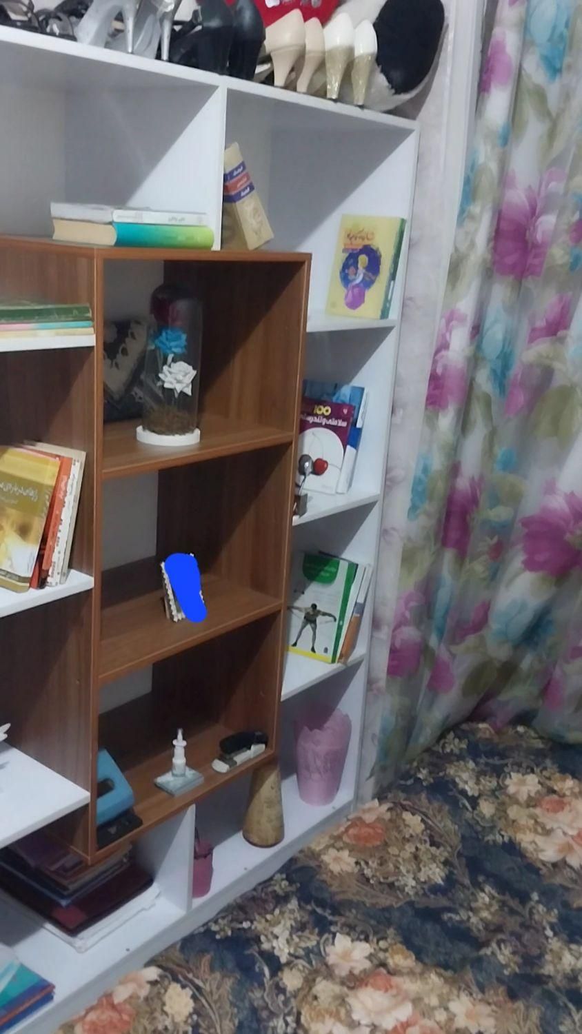 کتابخونه|کتابخانه، شلف، قفسه‌های دیواری|تهران, بهارستان|دیوار
