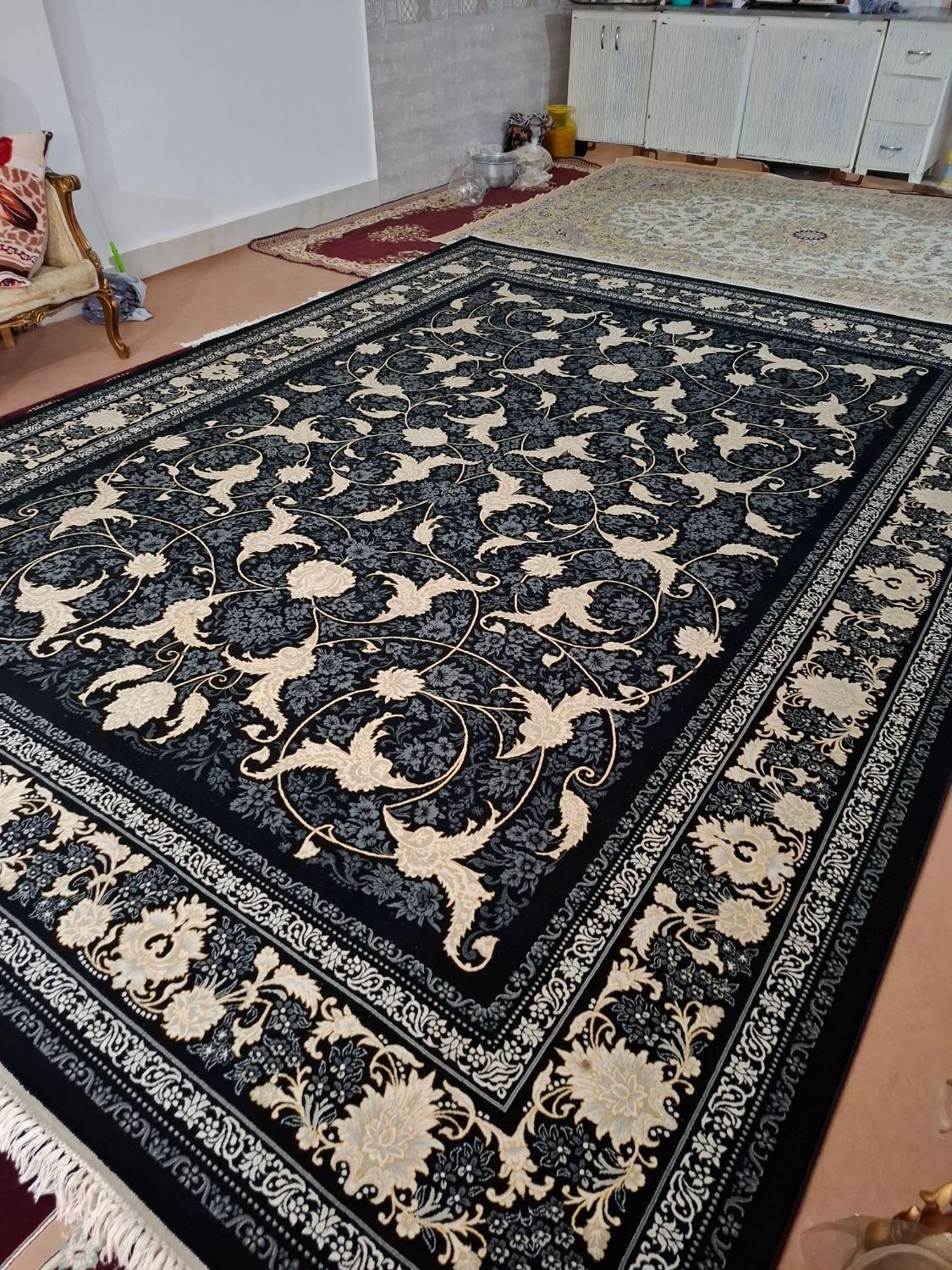 یک تخته فرش 12متری|فرش|علی‌آباد کتول, |دیوار